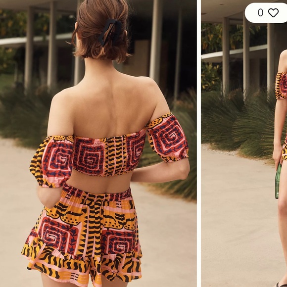 NWT João Incerti for Anthropologie The Cecy Set - Picture 2 of 4